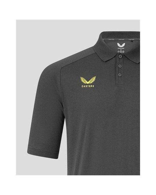 Castore Gray Bath Polo Shirt for men