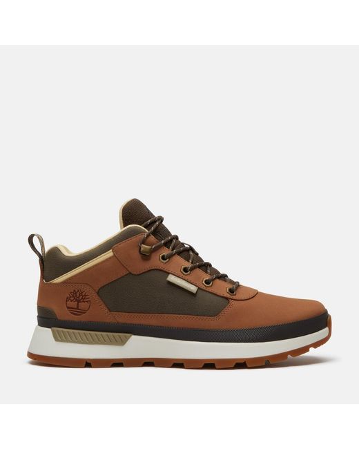 Timberland Brown Field Trekker Mid Boots for men