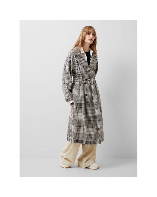 French Connection Gray Fc Dandy Trench Ld42