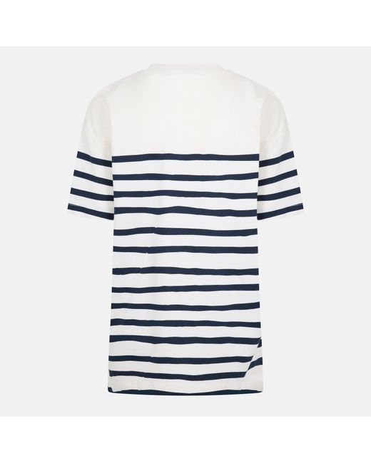 Lyle & Scott Blue C Breton Long-Sleeve T-Shirt