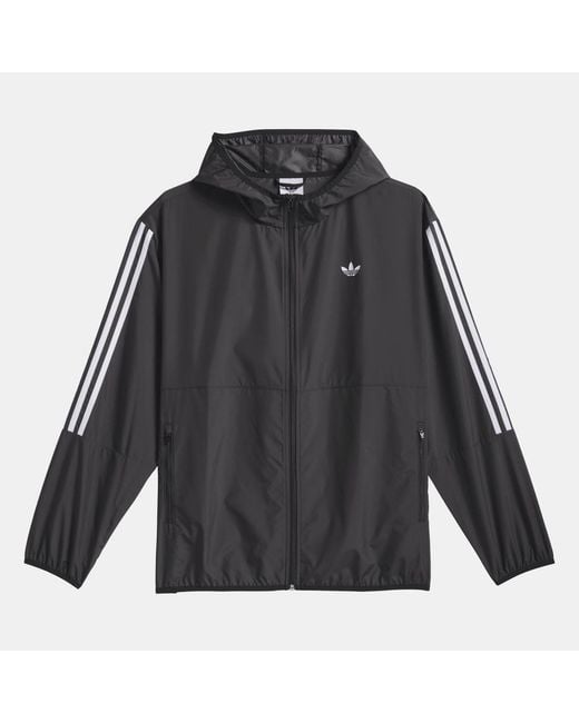 Adidas Originals Black Skateboarding Windbreaker Jacket for men