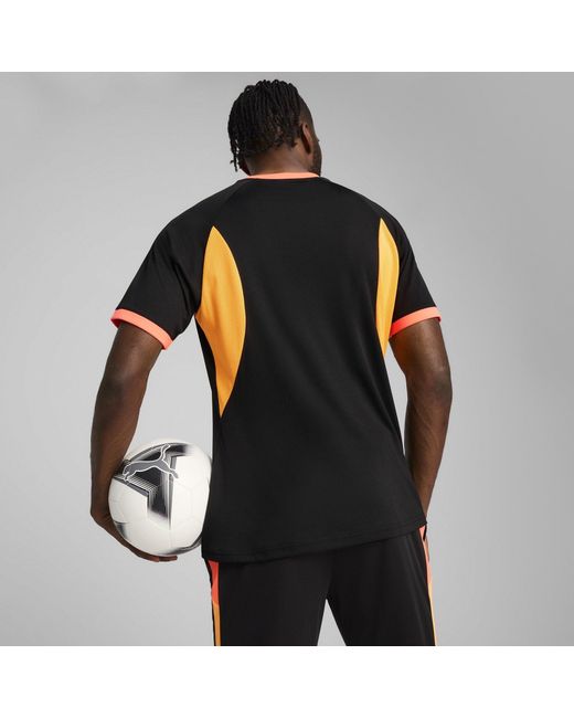 PUMA Black Individualliga Jersey T-Shirt for men