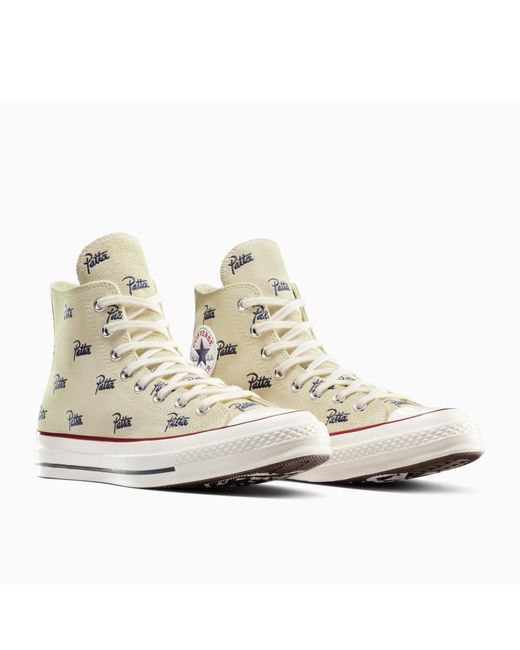 Converse White Adults Chuck 70 Hi Natural Ivory Canvas High-Top Trainers