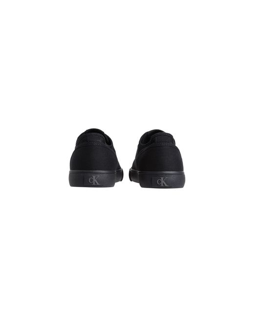 Calvin Klein Black Low-Top Trainers for men