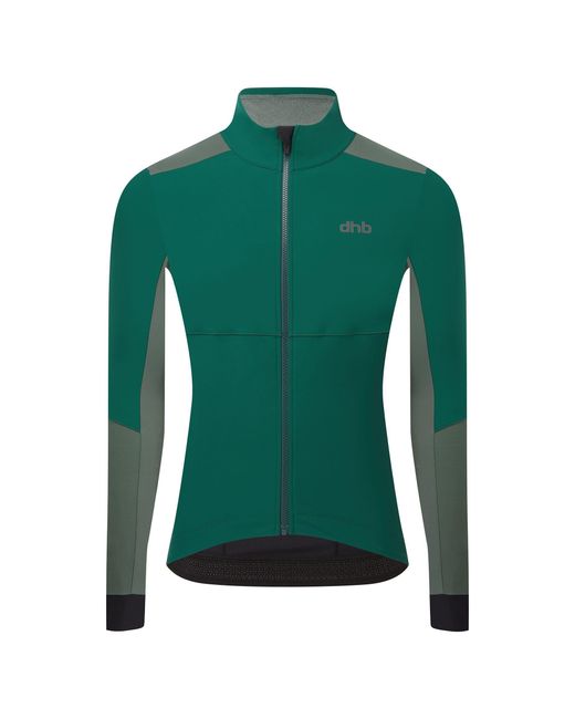 Dhb Green Aeron 2.0 Cycling Softshell Jacket for men