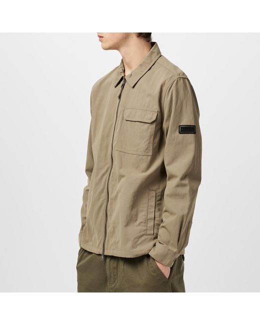 Barbour Green B.Intl Maze Peached Overshirt for men
