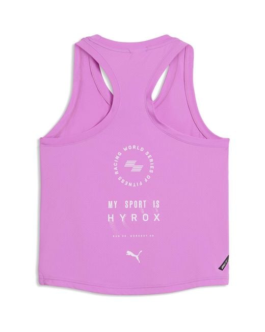 PUMA Purple Hyrox Dryelite Tank Top