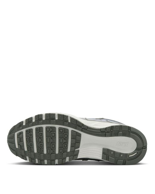 Nike Gray P-6000 Shoes