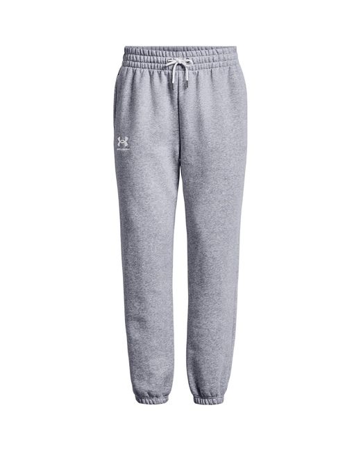 Under Armour Gray Icon Fleece Performance Tracksuit Bottom