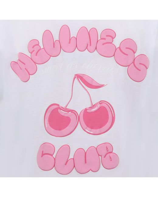 Miso White Bubble Regular Fit T-Shirt