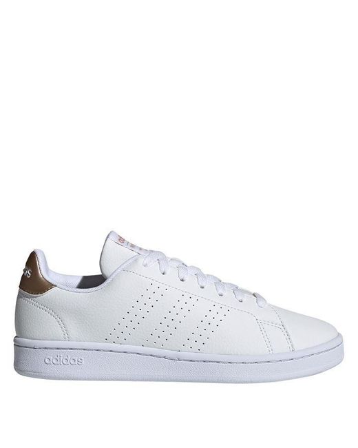 Adidas White Advantage Shoes