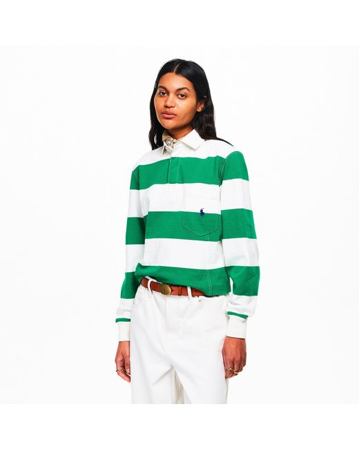 Polo Ralph Lauren Green Rugby Shirt
