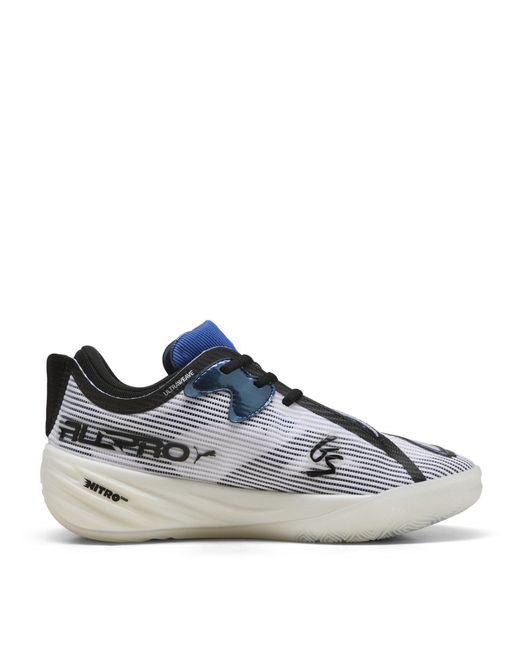 PUMA Blue All-Pro Nitro 2 Shammgo Basketball Trainers for men