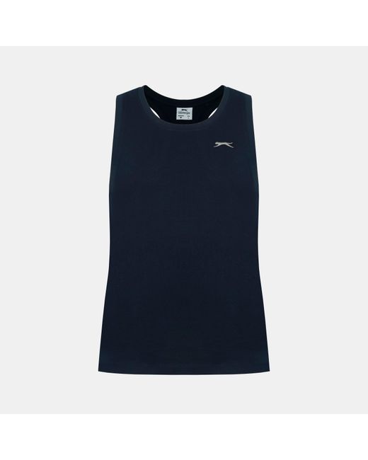 Slazenger 1881 Blue Muscle Vest for men