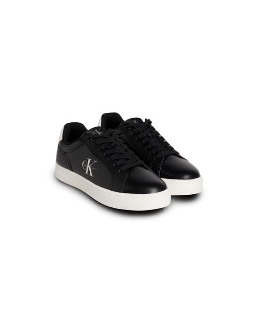 Calvin Klein Black Ckj Cupsole Low-Top Trainers for men