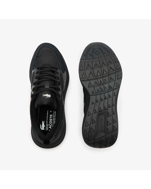 Lacoste Black L003 Evo Sneakers for men