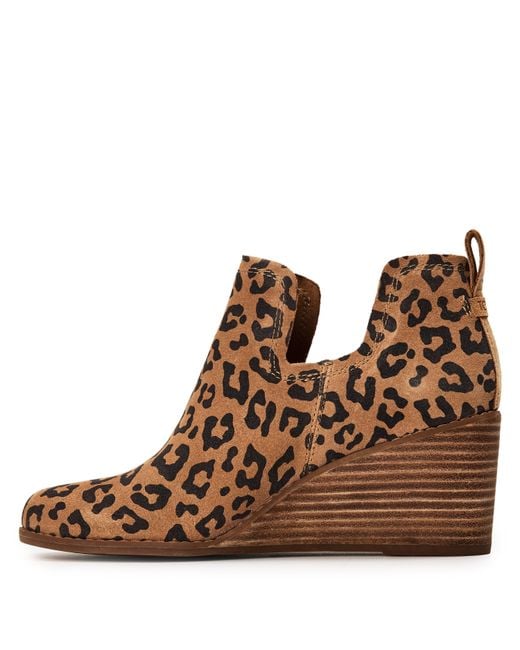 TOMS Brown Boot Ladies