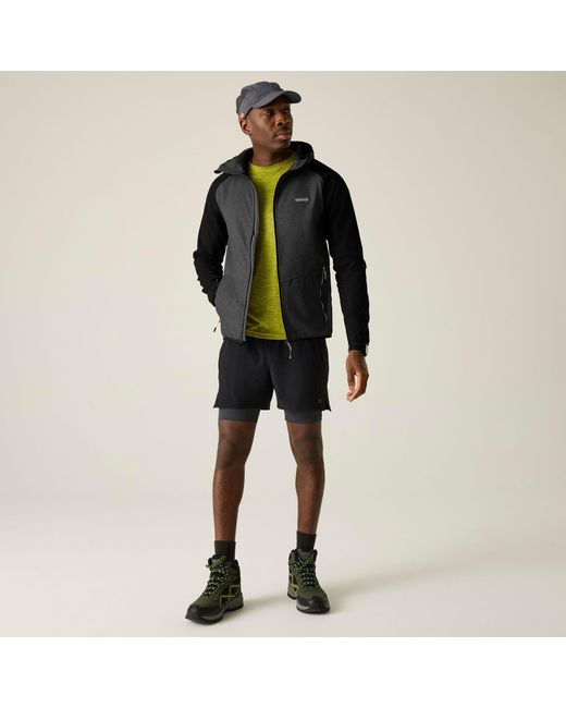 Regatta Black Arec Iii Softshell Jacket for men