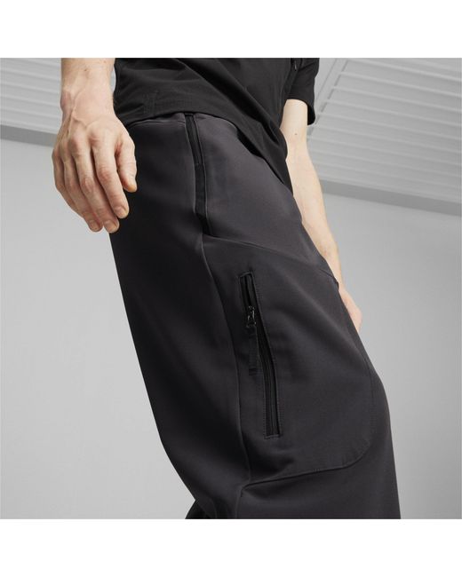 PUMA Gray Tech Closed Hem Woven Jogger for men