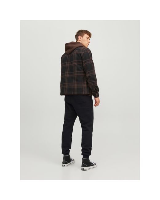 Jack & Jones Black Jack & Jone Gordon Bradey Weat Pant X An for men