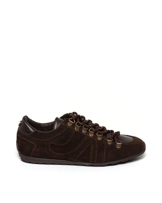 Steve Madden Brown Bless Low-Top Trainers