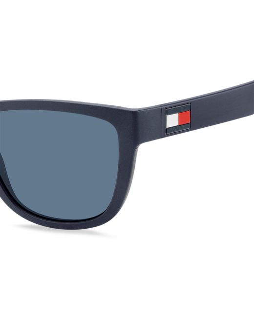 Tommy Hilfiger Blue Round Sunglasses for men