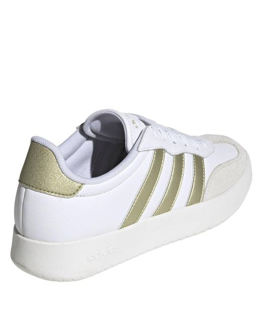 Adidas White Barreda Low-Top Trainers for men