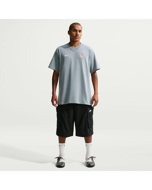 Nike Blue Chelsea Peak T-Shirt 25/26 for men