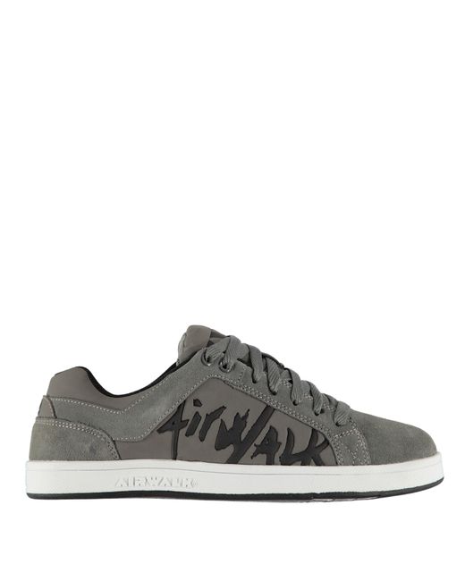 Airwalk Gray Neptune Skate Shoes for men