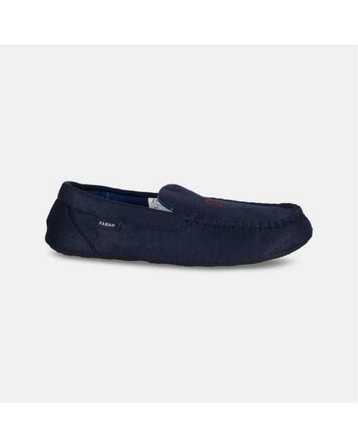 Farah Blue Nicken Slippers for men