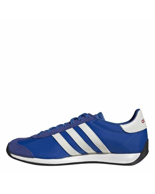 Adidas Blue Runvista Road Running Shoes for men