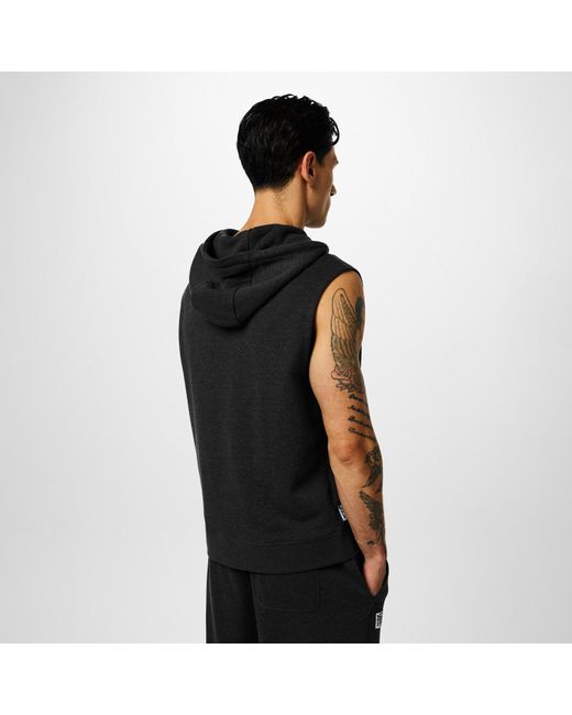 Everlast Black Box Sleeveless Hoodie for men
