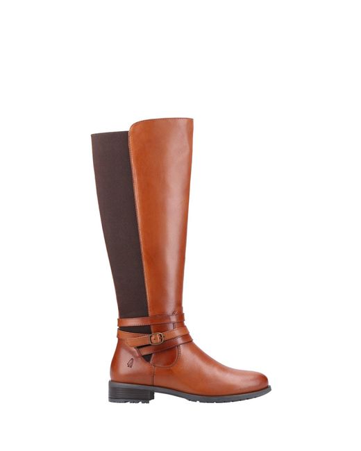 Hush Puppies Brown Vanessa Calf Boot