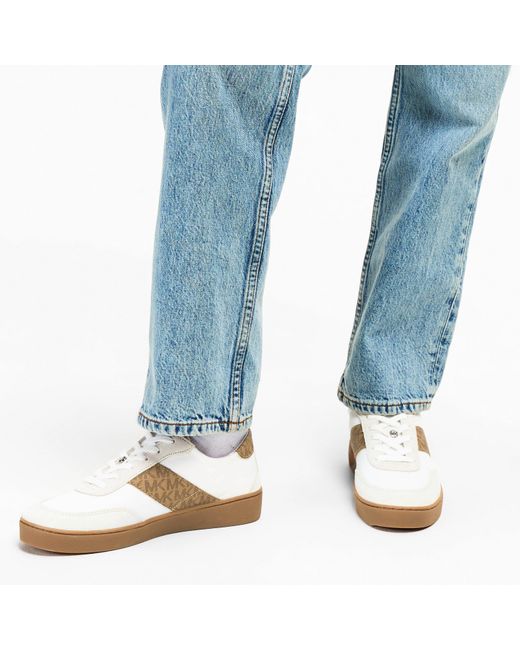 MICHAEL Michael Kors Natural Low-Top Trainers