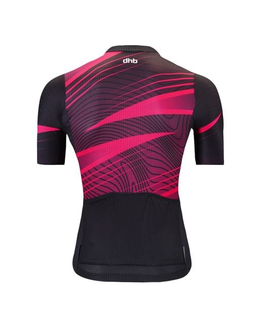 Dhb Purple Blok Short Sleeve Jersey 3.0