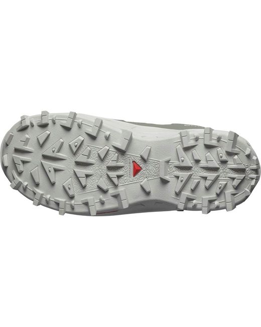 Salomon Gray Crosstrak Waterproof Winter Boots