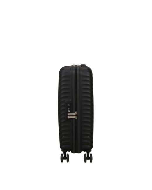 American Tourister Black Diablast Spinner 55X40X20Cm Tsa Cabin Hard Suitcase