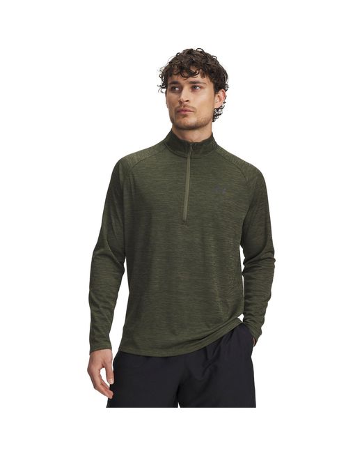 Under Armour Green Tech ½ Zip Long Sleeve for men