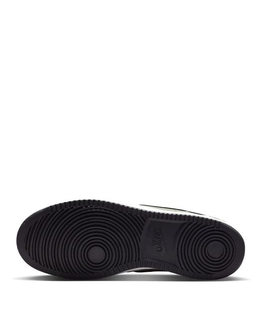 Nike Green Court Vision Low Trainers for men