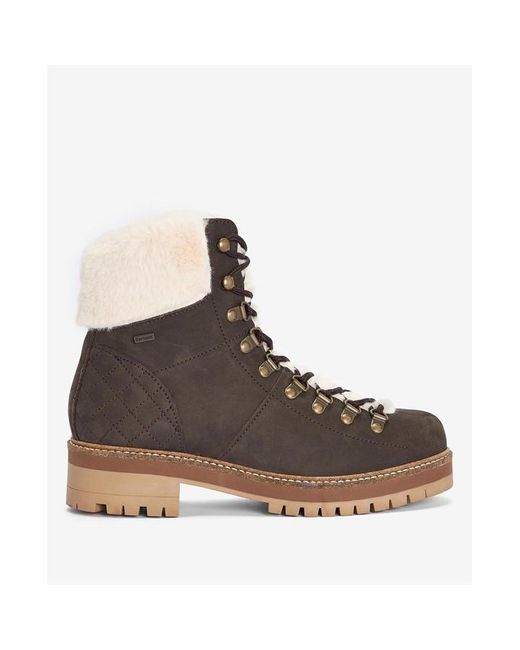 Barbour Brown Holly Hiking Boots