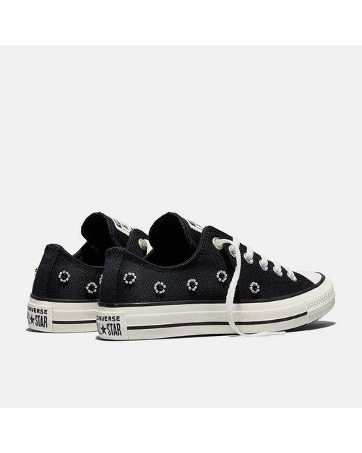 Converse Blue Chuck Taylor All Star Bea Low-Top Trainers