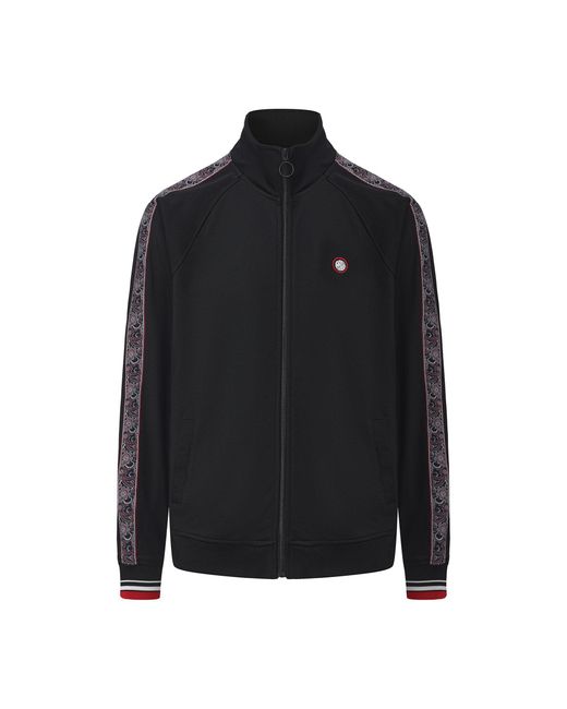 Pretty Green Black Eclip Track Top for men