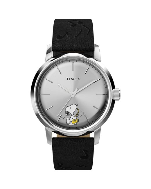 Timex Black X Peanuts