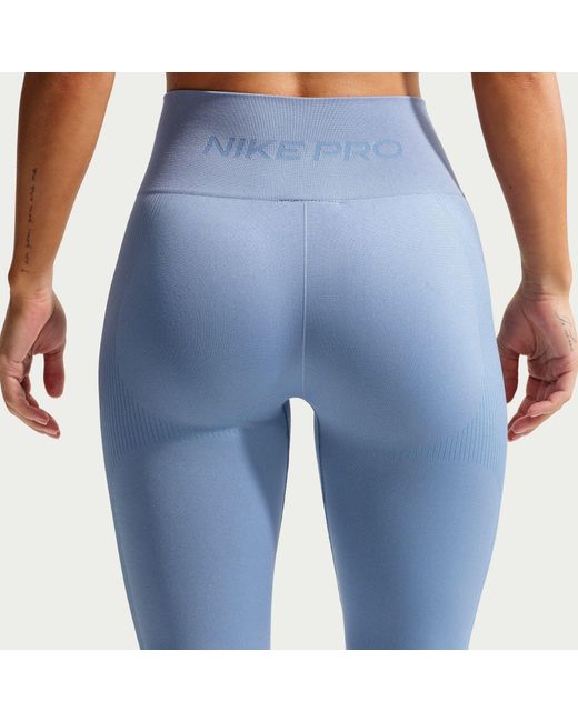 Nike Blue Performance Gym Legging