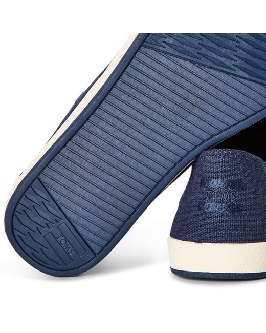 TOMS Blue Canvasas Payt for men
