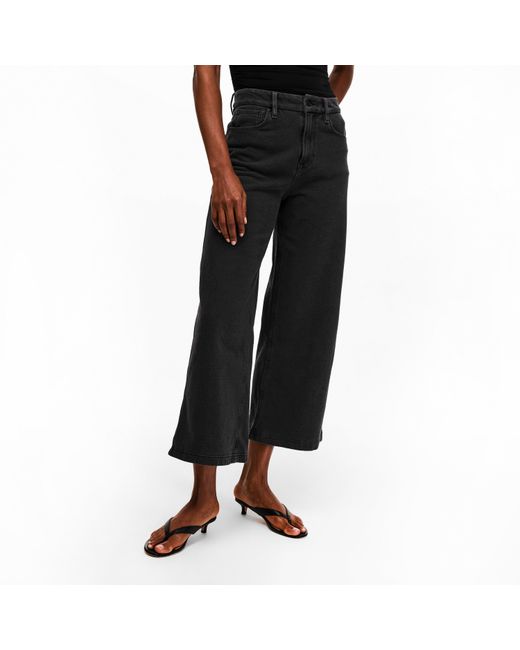 GOOD AMERICAN Black Good Jeanius Skat Ld71