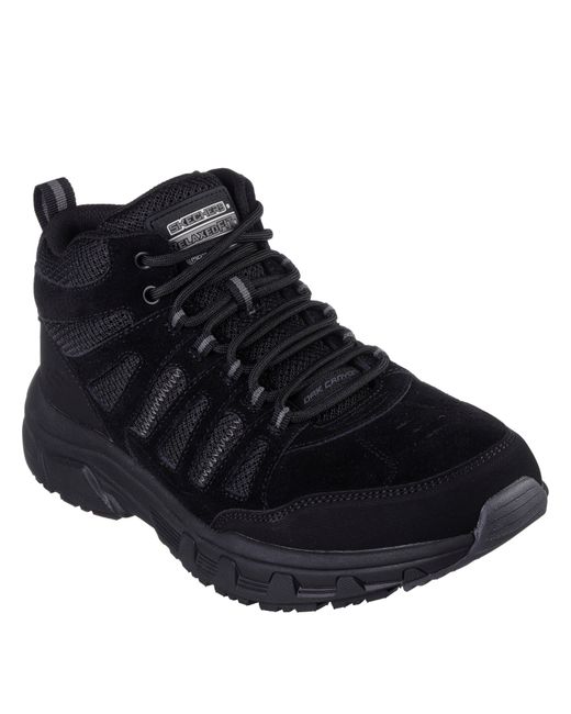 Skechers Black Oakcanyon Casual Low-Top Trainers for men