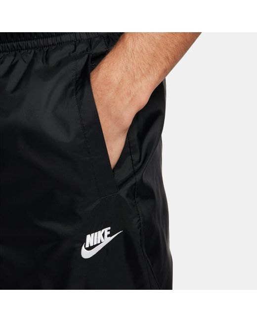 Nike Black Sportswear Club Lined Woven Track Suit for men