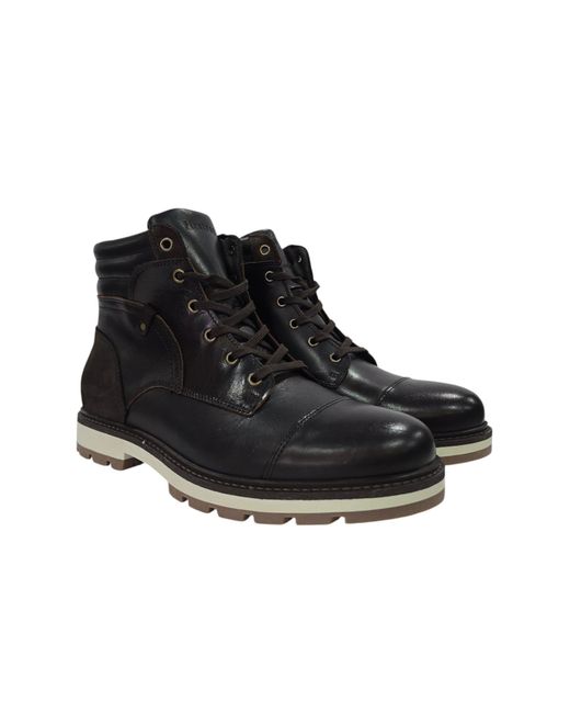 Firetrap Black Tauri Hiker Rugged Boots for men