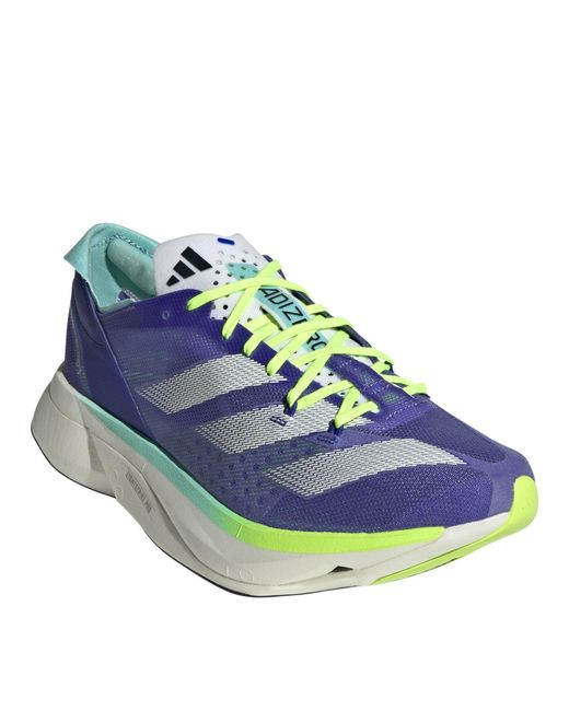 Adidas Blue Adizero Adios Pro Fast Neutral Road Running Shoes